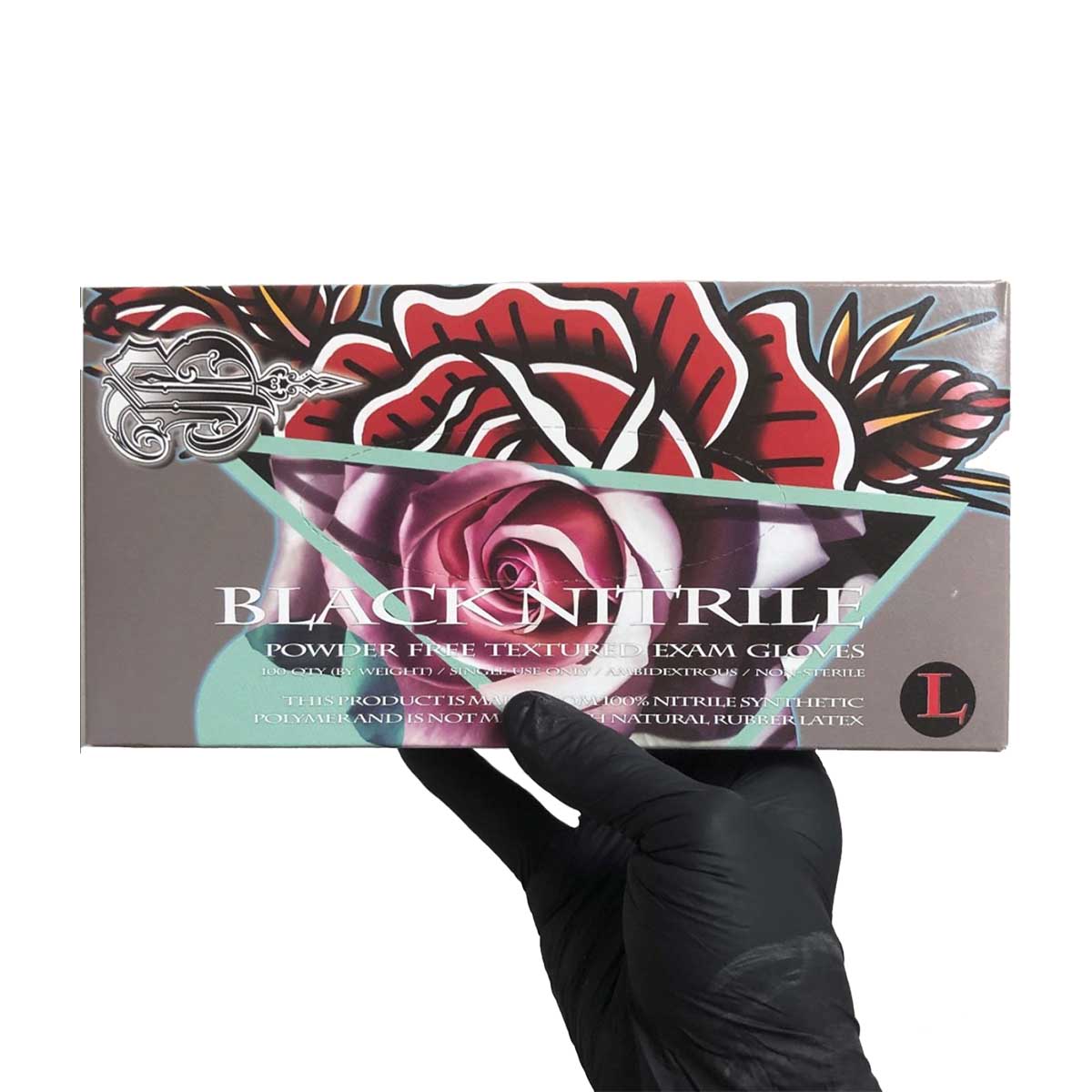 Blackwork Nitrile Exam Gloves (CARTON)